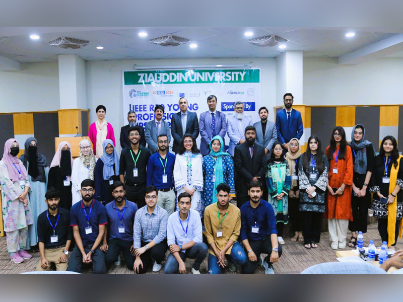 Ziauddin University's event highlights role of 'IEEE R10 Young Professionals UpSkill 2024'