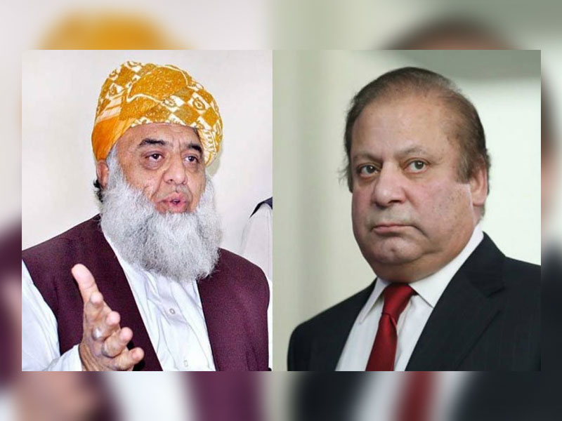 Nawaz invites Fazl to Dubai to remove his reservations