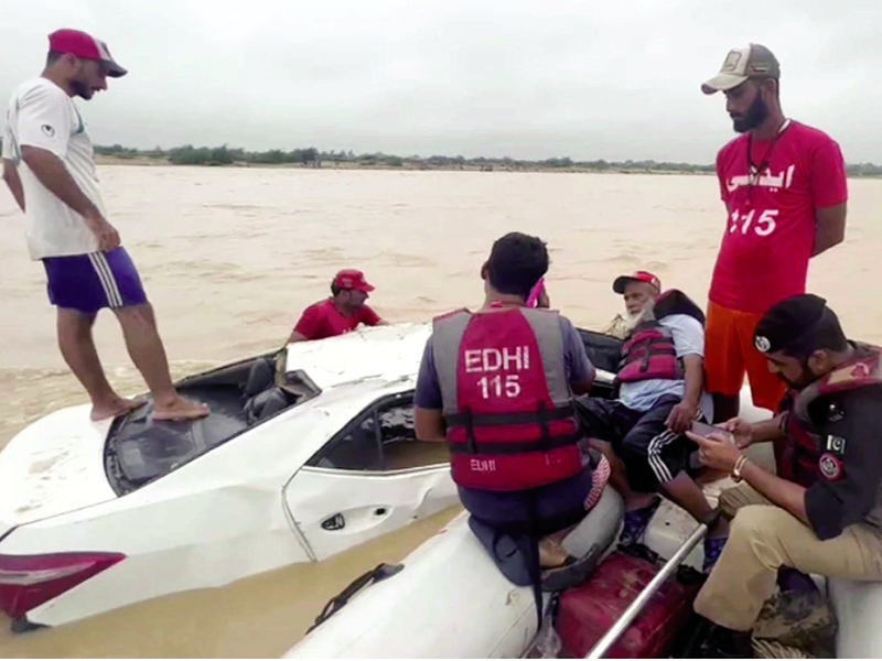 Rescuers find bodies of two minors swept away by flash flood