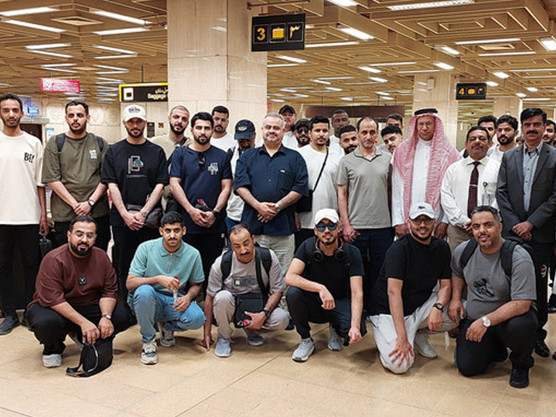 Route to Mecca Project: Saudi team arrives