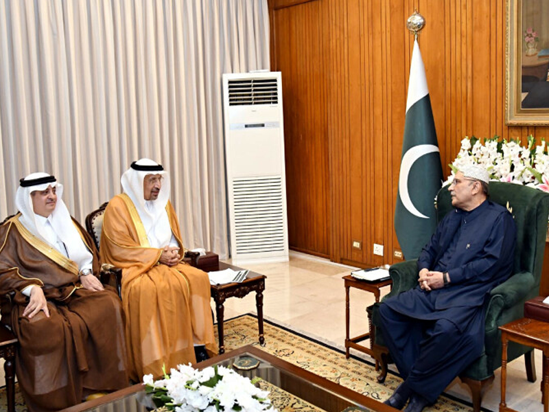 Saudi business delegation holds talks with President