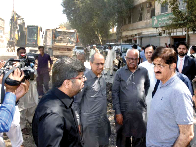 CM Murad oversee development works in ‘surprise visits’