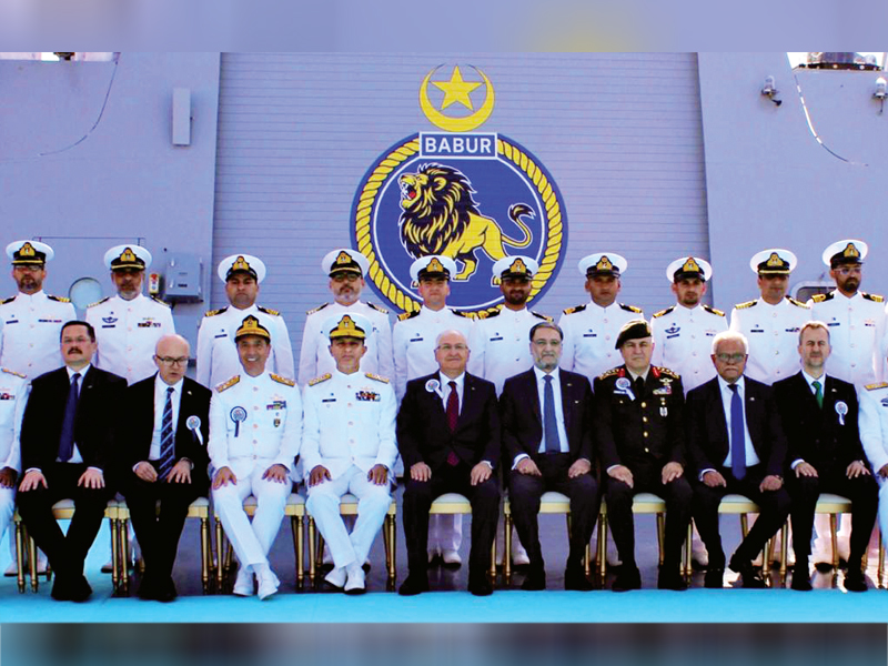 Pakistan Navy commissions first MILGEM Ship ‘PNS BABUR’