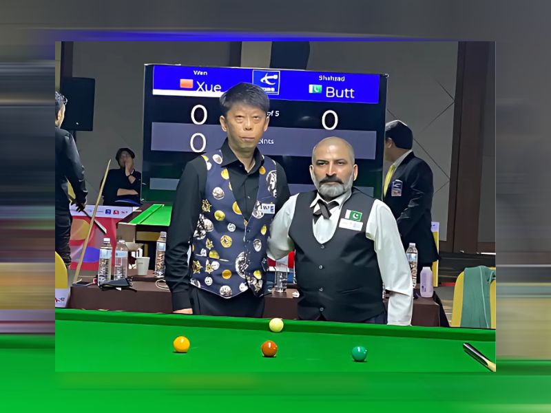 Shahzad Butt wins bronze at World Disability Snooker Championship