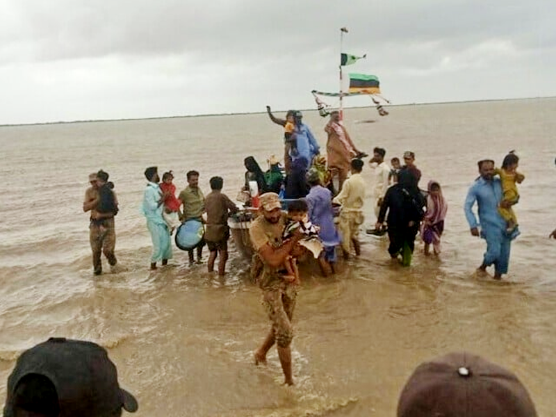 Sindh coastal residents returning back homes as life returns to normal