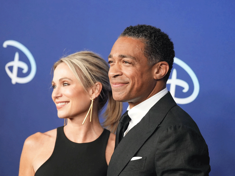 ‘Dating in open’ Amy Robach, T.J. Holmes