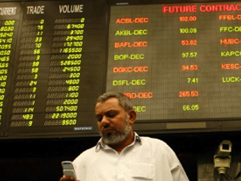 Bears dominate bourse, KSE-100 falls 404pts on selling