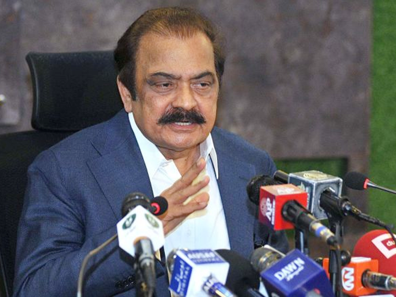 Sanaullah urges ‘CJP to avoid pushing country into anarchy’