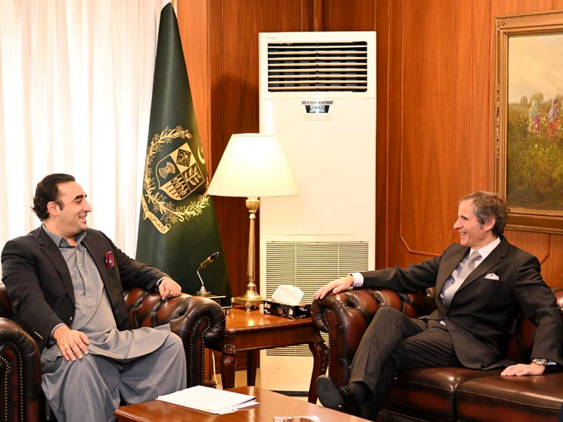 FM Bilawal, IAEA Chief discuss use of nuclear technology for public welfare