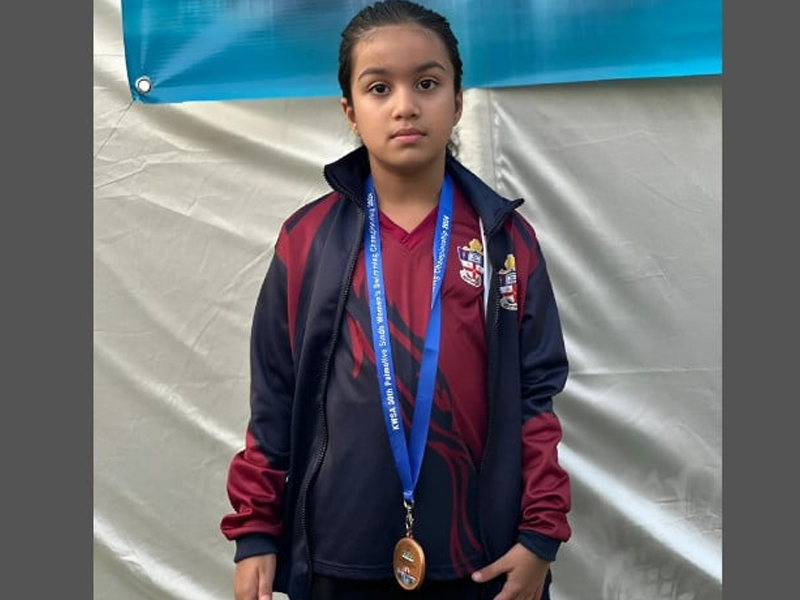 Shanaya wins Bronze at 30th Palmolive Sindh Women’s Swimming C’ship 2024