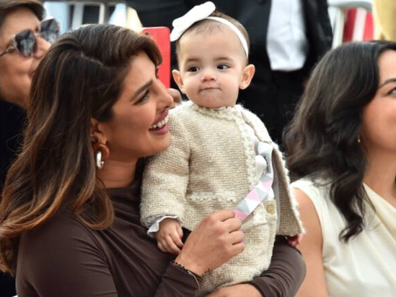 Priyanka reveals daughter Malti Marie’s face to world