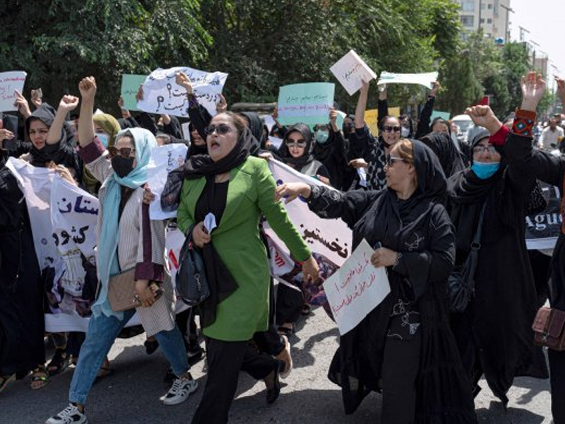 EU scolds Taliban after crackdown on women’s rally