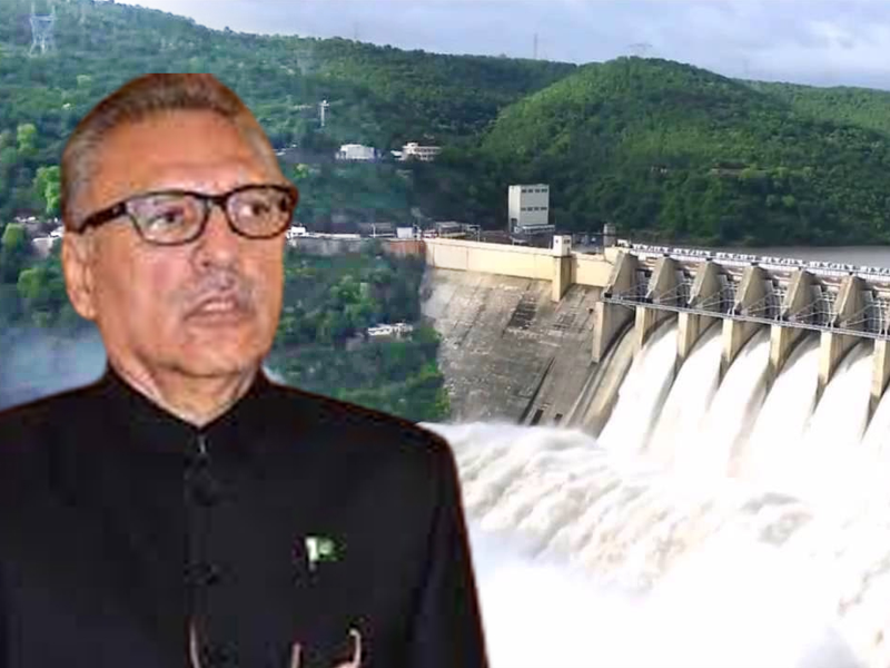 President Alvi directs to build new storage, recharge dams to overcome water scarcity